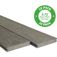 Heritage Composite Decking 10 Pack Driftwood - 3.72 m2
Heritage Composite Decking 10 Pack Driftwood - 3.72 m2