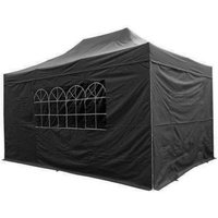 Airwave Four Seasons Essential 3x4.5 Pop Up Gazebo with Sides - Black
Airwave Four Seasons Essential 3x4.5 Pop Up Gazebo with Sides - Black