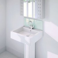 Wetwall Upstand - 600 x 200mm - Green Mist - Glass
Wetwall Upstand - 600 x 200mm - Green Mist - Glass