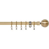 Extendable Ball Finial Curtain Pole - Antique Brass - 1.7-3m (16/19mm)
Extendable Ball Finial Curtain Pole - Antique Brass - 1.7-3m (16/19mm)