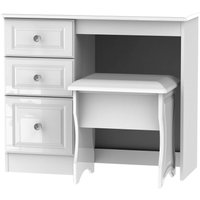 Stonehaven Dressing Table and Stool Set - White
Stonehaven Dressing Table and Stool Set - White