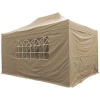 Airwave Four Seasons Essential 3x4.5 Pop Up Gazebo with Sides - Beige
Airwave Four Seasons Essential 3x4.5 Pop Up Gazebo with Sides - Beige