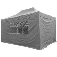 Airwave Four Seasons Essential 3x4.5 Pop Up Gazebo with Sides - Grey
Airwave Four Seasons Essential 3x4.5 Pop Up Gazebo with Sides - Grey