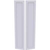 Fitted Bedroom Shaker Double Wardrobe Doors - White
Fitted Bedroom Shaker Double Wardrobe Doors - White