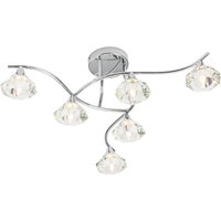 Reena 6 Light Flush IP44 - Chrome
Reena 6 Light Flush IP44 - Chrome