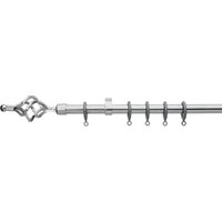 Extendable Cage Finial Curtain Pole - Chrome - 1.7-3m (16/19mm)
Extendable Cage Finial Curtain Pole - Chrome - 1.7-3m (16/19mm)