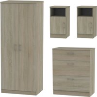 Amalfi 4 Piece Bedroom Furniture Set - Darkolino
Amalfi 4 Piece Bedroom Furniture Set - Darkolino