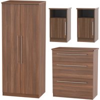 Siena 4 Piece Bedroom Furniture Set - Noche
Siena 4 Piece Bedroom Furniture Set - Noche