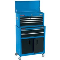 Draper 24 Inch Roller Cabinet & Tool Chest - 6 Drawer - Blue
Draper 24 Inch Roller Cabinet & Tool Chest - 6 Drawer - Blue