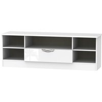 Portofino Wide Open TV Unit - White
Portofino Wide Open TV Unit - White