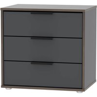 Tokyo 3 Drawer Chest - Graphite
Tokyo 3 Drawer Chest - Graphite