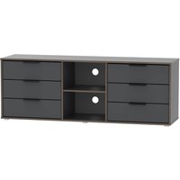 Tokyo 6 Drawer TV Unit - Graphite
Tokyo 6 Drawer TV Unit - Graphite