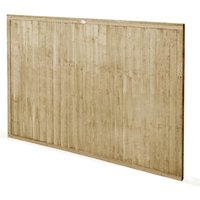 6ft x 4ft (1.83m x 1.22m) Pressure Treated Closeboard Fence Panel - Pack of 4
6ft x 4ft (1.83m x 1.22m) Pressure Treated Closeboard Fence Panel - Pack of 4