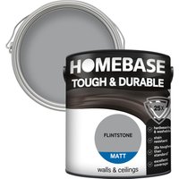 Homebase Tough & Durable Matt Paint - Flintstone 2.5L
Homebase Tough & Durable Matt Paint - Flintstone 2.5L