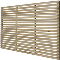 6ft x 4ft (1.8m x 1.2m) Pressure Treated Contemporary Slatted Fence Panel - Pack of 4
6ft x 4ft (1.8m x 1.2m) Pressure Treated Contemporary Slatted Fence Panel - Pack of 4