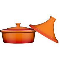 Ovenlove Tagine Casserole Dish - 2.3L - Graduated Orange
Ovenlove Tagine Casserole Dish - 2.3L - Graduated Orange