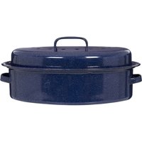 Oval Self Basting Roaster - Blue Enamel
Oval Self Basting Roaster - Blue Enamel