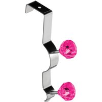 Over Door Hot Pink Diamantes Double Hook
Over Door Hot Pink Diamantes Double Hook