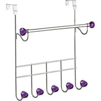 Over Door Purple Diamantes 5 Hook Rail and Hanger
Over Door Purple Diamantes 5 Hook Rail and Hanger