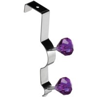 Over Door Purple Diamantes Double Hook
Over Door Purple Diamantes Double Hook