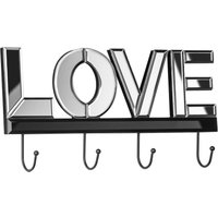 Love Mirrored 4 Hook Wall Hanger
Love Mirrored 4 Hook Wall Hanger
