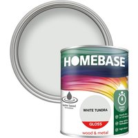 Homebase Interior Quick Dry Gloss Paint - White Tundra 750ml
Homebase Interior Quick Dry Gloss Paint - White Tundra 750ml