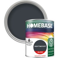 Homebase Interior Quick Dry Gloss Paint - Nighttime Blue 750ml
Homebase Interior Quick Dry Gloss Paint - Nighttime Blue 750ml