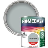Homebase Interior Quick Dry Gloss Paint - Turtle Dove 750ml
Homebase Interior Quick Dry Gloss Paint - Turtle Dove 750ml
