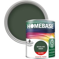 Homebase Interior Quick Dry Gloss Paint - Woodland Green 750ml
Homebase Interior Quick Dry Gloss Paint - Woodland Green 750ml