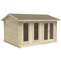Chiltern 4.0m x 3.0m Log Cabin Double Glazed 34kg Felt, Plus Underlay
Chiltern 4.0m x 3.0m Log Cabin Double Glazed 34kg Felt, Plus Underlay