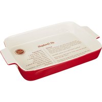 From Scratch Red Stoneware Oven Dish - 3.2L