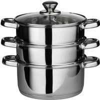 Stainless Steel Steamer with 6 Handles