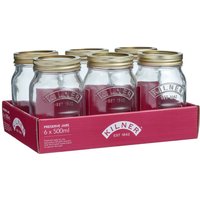 Kilner Screw Top Round Jars - Pack of 6 - 500ml
Kilner Screw Top Round Jars - Pack of 6 - 500ml