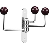 Purple Ceramic Balls 3 Hook Wall Hanger
Purple Ceramic Balls 3 Hook Wall Hanger