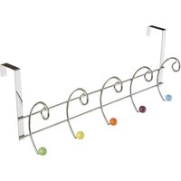 Hook Over Door Multi-coloured 10 Hook Hanger
Hook Over Door Multi-coloured 10 Hook Hanger