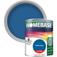 Homebase Interior Quick Dry Gloss Paint - Royal Blue 750ml
Homebase Interior Quick Dry Gloss Paint - Royal Blue 750ml