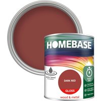 Homebase Interior Quick Dry Gloss Paint - Dark Red 750ml
Homebase Interior Quick Dry Gloss Paint - Dark Red 750ml