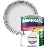 Homebase Interior Quick Dry Satin Paint - White Tundra 750ml
Homebase Interior Quick Dry Satin Paint - White Tundra 750ml