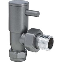 Bathstore Scuro Grey Angled Radiator Valves
Bathstore Scuro Grey Angled Radiator Valves