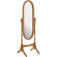 Oval Cheval Mirror - Oak Frame
Oval Cheval Mirror - Oak Frame