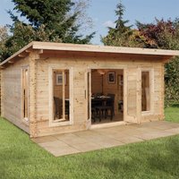 Forest Mendip 5.0m x 4.0m Log Cabin Double Glazed, 34kg Polyester Felt, Plus Underlay
Forest Mendip 5.0m x 4.0m Log Cabin Double Glazed, 34kg Polyester Felt, Plus Underlay