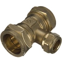 Compression Reducing Tee 22x15x15mm
Compression Reducing Tee 22x15x15mm