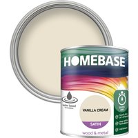 Homebase Interior Quick Dry Satin Paint - Vanilla Cream 750ml
Homebase Interior Quick Dry Satin Paint - Vanilla Cream 750ml