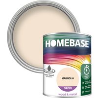 Homebase Interior Quick Dry Satin Paint - Magnolia 750ml
Homebase Interior Quick Dry Satin Paint - Magnolia 750ml