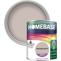 Homebase Interior Quick Dry Satin Paint - Parched Earth 750ml
Homebase Interior Quick Dry Satin Paint - Parched Earth 750ml