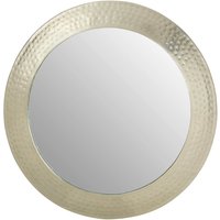 Temple Hammered Pewter Wall Mirror
Temple Hammered Pewter Wall Mirror