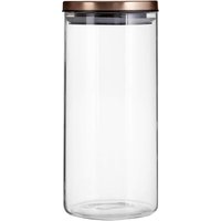Freska Rose Gold Lid Storage Jar - 1300ml 
Freska Rose Gold Lid Storage Jar - 1300ml