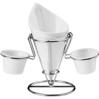 Hollywood French Fry Cone with Silver Stand
Hollywood French Fry Cone with Silver Stand