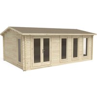 Forest Blakedown 6.0m x 4.0m Log Cabin Double Glazed 34kg Polyester Felt, Plus Underlay - Installation Included
Forest Blakedown 6.0m x 4.0m Log Cabin Double Glazed 34kg Polyester Felt, Plus Underlay - Installation Included