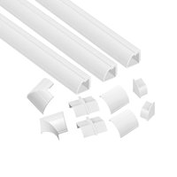 D-Line Quadrant Trunking Multipack 3 x 22mm x 22mm x 1-metre Lengths & Accessories - White
D-Line Quadrant Trunking Multipack 3 x 22mm x 22mm x 1-metre Lengths & Accessories - White